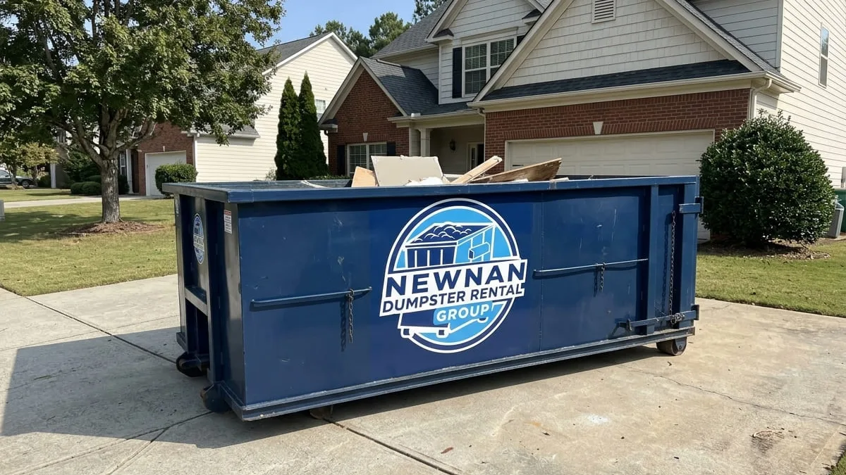 Residential Dumpster Rental in Newnan, GA &mdash; Newnan Dumpster Rental Group