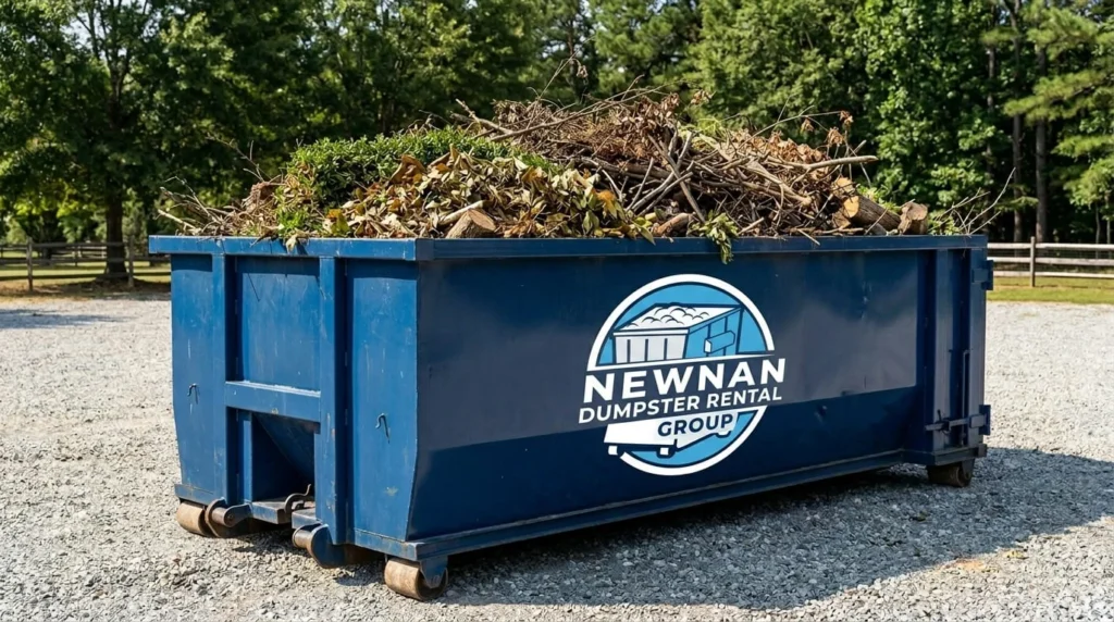 Yard Waste Dumpster Rental Newnan-img